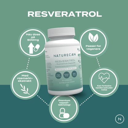 Resveratrol kosttilskudd