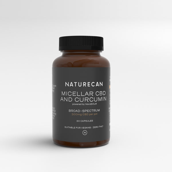 Micellar CBD Kapsler med curcumin